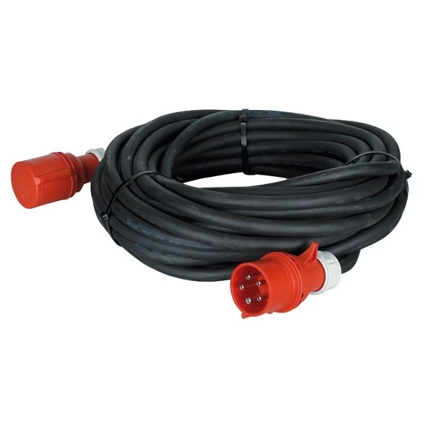 Lastkabel CEE32 30m Schwarz