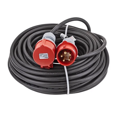 Lastkabel CEE16 50m Schwarz